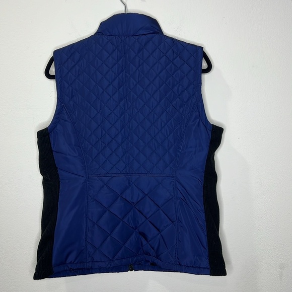 Andrew Mark Navy Blue Quilt Vest - Picture 2 of 6